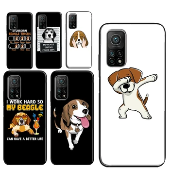 Чехол с Забавной Мультяшной Собакой Beagles Для Xiaomi 11T Pro 12 12X Mi 11 Lite Чехол Для POCO X3 Pro X3 GT M3 M4 F1 F3 X4 Pro