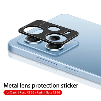 Протектор камеры Из алюминиевого Сплава Для Xiaomi Redmi Note 12 Pro Plus 5G для Redmi Note12 4G 12Pro Кольцо Для Заднего Объектива, Защитная Пленка для Бампера