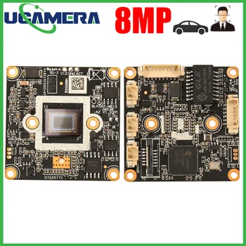 Xm H.265 8-Мегапиксельный Модуль IP-камеры Imx415 NT98566 Плата Веб-камеры Двухстороннее Аудио Распознавание Лица Человека Автомобиля Icsee Камера Видеонаблюдения