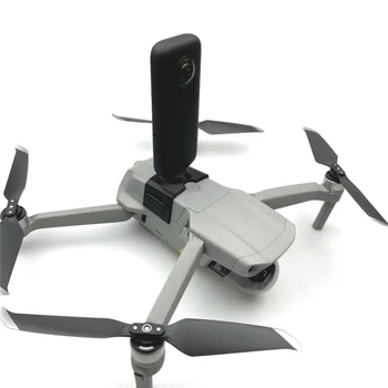 Верхний расширительный кронштейн дрона для камеры GoPro 8, подставка для аксессуаров для камеры дрона DJI Mavic Air 2 с отверстиями для винтов 1/4