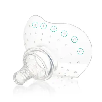 Силиконовый защитный колпачок для контактных сосков с чехлом для переноски для массажа грудного вскармливания Гранулы в виде треугольных лепестков для матерей