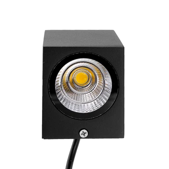 5 Вт 10 Вт Водонепроницаемый IP65 Кубический светодиодный настенный светильник-бра, современный декоративный светильник, садовый светильник для крыльца