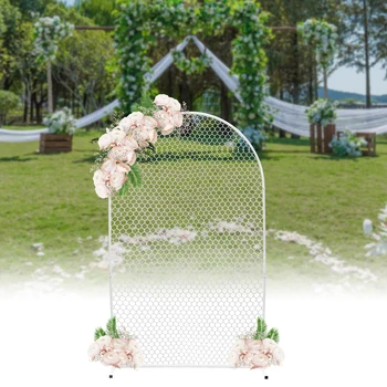 Свадебная арка, рамка для воздушных шаров, стойка для фона, Сетка, подставка для фона, декор для вечеринки, Свадебные принадлежности для сада