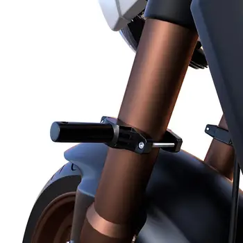 Кронштейн для крепления фары мотоцикла Регулируемый Зажим для бампера мотоцикла Кронштейн прожектора Рама удлинителя прожектора