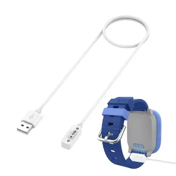 Зарядное устройство для умных часов, Магнитное USB-зарядное устройство, шнур-адаптер, Многоразовый USB-кабель для зарядки, аксессуары для детских умных часов