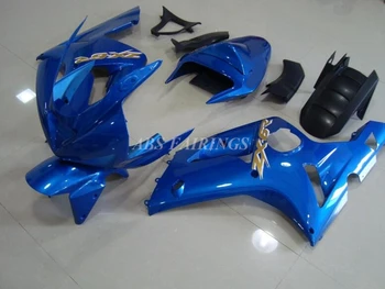 Новые Комплекты Обтекателей ABS Подходят для Kawasaki ZX-6R ZX6R 636 2003 2004 03 04 Комплект кузова Синий