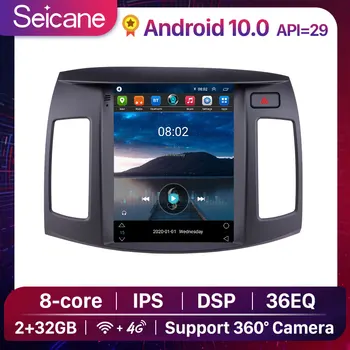 Seicane 9,7-дюймовый автомобильный мультимедийный плеер Android 10,0 для 2008-2010 Hyundai Elantra HD с сенсорным экраном, стереоприемник GPS dvd