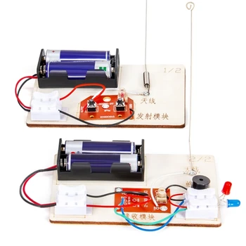 Наборы для экспериментов с беспроводным передатчиком K1AA DIY для изучения физики Stem-игрушкой