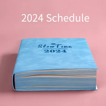400 страниц 2024 года Новая книга на повестке дня Бизнес Самодисциплина Встроенный дневник Студенческая тетрадь Канцелярские принадлежности