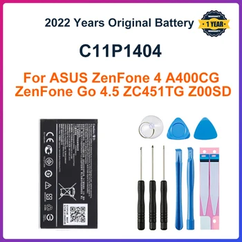 ASUS 100% Оригинальный Аккумулятор 1600mah C11P1404 Для ASUS ZenFone 4 A400CG ZenFone Go 4.5 ZC451TG Z00SD Последнего производства