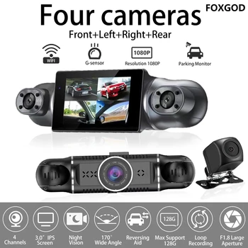 Автомобильный Видеорегистратор Dash Cam GPS Трекер Спереди И Сзади 3,0 