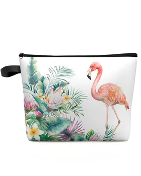 Доска для серфинга Flamingo, черепаший лист, дорожная косметичка большой емкости, переносная сумка для хранения косметики, женский водонепроницаемый пенал
