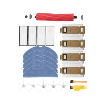 Замена Xiaomi Roborock S7 / T7S Plus, швабра, мешок для тряпок, Hepa-фильтр, Боковая роликовая щетка, Запасные части для пылесоса