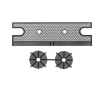 Для радиатора резервуара для воды с имитацией металлической сетки TRX4, модифицированные и модернизированные Аксессуары, черный