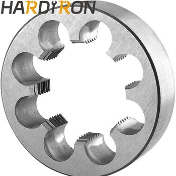 Hardiron Метрическая круглая матрица для нарезания резьбы M48, машинная матрица для нарезания резьбы M48 x 5.0 Правая рука