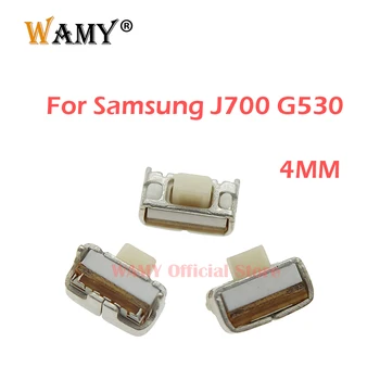 10-50 шт. Для Samsung J700 G530 4 мм Выключатель Питания Кнопка Включения Выключения Разъем Запчасти