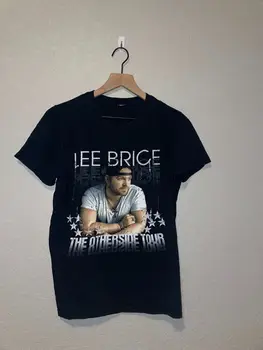 Женская концертная музыкальная рубашка Lee Brice The Otherside Tour 2013 года, женская рубашка с длинными рукавами среднего размера