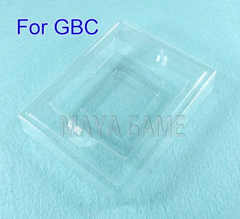 1 шт./лот для GBC Прозрачные пластиковые футляры для картриджей с игровыми картами, коробки, вставка во внутренний лоток, инкрустация для Gameboy Color, японская версия GBC