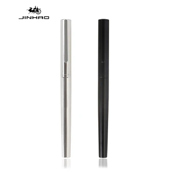 Черная/стальная авторучка 35 серии, ручка 0,38 мм, тонкое стальное перо 0,5 мм, модный дизайн для подарка студентам в офис