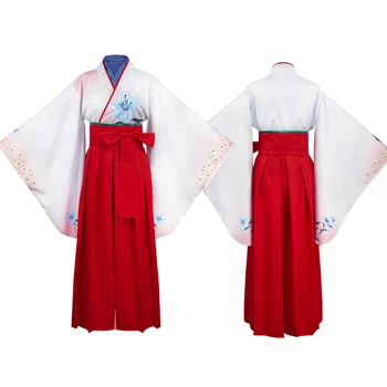 Разрешен обман Студентки Юрико Нишинотуин, японское кимоно, костюм для косплея на Хэллоуин, одежда для ролевых игр, сценическое представление