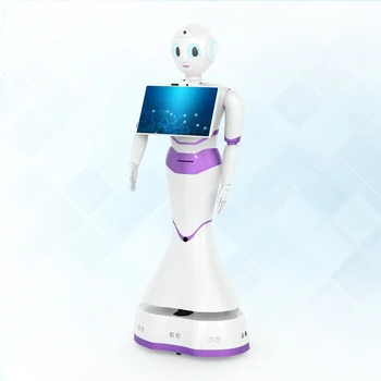 Интеллектуальный Коммерческий Прием И Приветственная Услуга Робот В Человеческий Рост