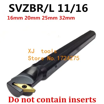1ШТ 16 мм 20 мм 25 мм 32 мм SVZBR11 SVZBR16 SVZBL11 SVZBL16 S16Q-SVZBR11 S20R-SVXZBR11 инструменты для токарного станка с ЧПУ для правой/левой руки