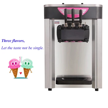 Машина для приготовления мороженого PBOBP Домашняя машина для приготовления мягкого мороженого Mini Маленькая Автоматическая машина для приготовления йогуртовых рожков