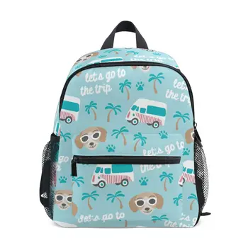 Новый детский рюкзак, школьная сумка для малышей, собаки породы Джек-Рассел, сумка для детского сада 3-8 лет, школьная сумка для мальчиков и девочек