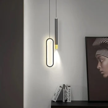 Современный минималистичный светодиодный подвесной светильник-люстра для спальни, ресторана, гостиной, подвесных светильников, декоративного подвесного светильника
