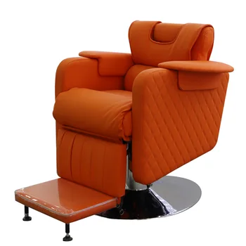 Салонное оборудование по заводской цене Прочное портативное парикмахерское кресло с электроприводом для укладки волос, Откидывающееся Парикмахерское кресло