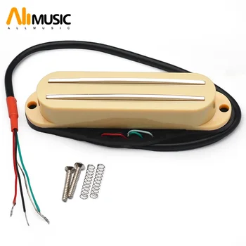 Звукосниматель Alnico V Mini Humbucker Twin Blade Mini Dual Rail 9K для замены электрогитары многоцветный