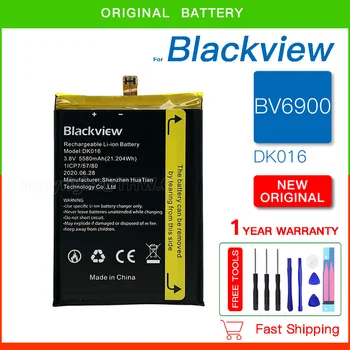 100% Оригинальный Аккумулятор для Телефона DK016 5580mAh Для Blackview BV6900 3.8V 21.204Wh Батареи Бесплатный подарок + Номер Трека