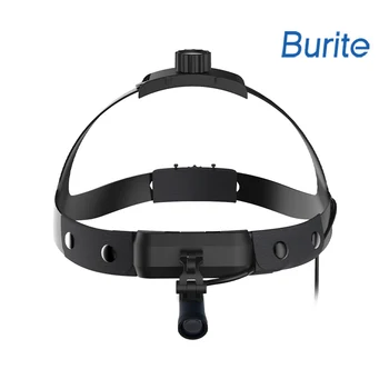 Лампа высокой интенсивности Burite 85000LUX Стоматологический операционный шлем Медицинская USB-фара (без аккумулятора) Светодиодная фара (JU-M08P-F)