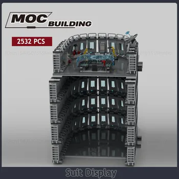 UCS Movie Super Model Moc Building Blocks, технология показа костюма, кирпичи, игрушки для сборки своими руками, модель, Творческая коллекция, подарки