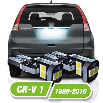 Для Honda CR-V CR V CRV 1 2 3 4 Светодиодная подсветка номерного знака 2шт 1999-2016 2007 2008 2009 2010 2011 2012 2013 2014 2015 Аксессуары