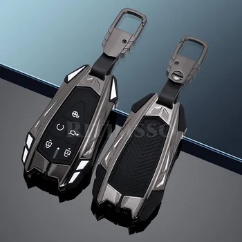 Металлический Чехол Для Дистанционного Ключа Автомобиля Changan CS35Plus CS55Plus CS75Plus 2019 2020 4 5 Кнопок Защитная Оболочка Брелок Аксессуары