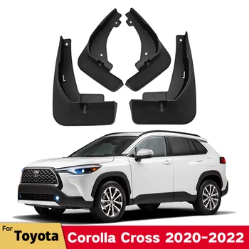 Брызговики Для Toyota Corolla Cross 2020 2021 2022 2023 Брызговики Передние Задние Брызговики Автомобильные Аксессуары