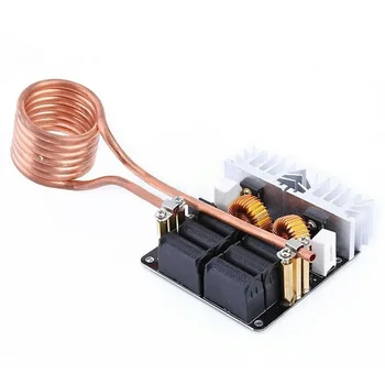 Низковольтная индукционная нагревательная плата мощностью 1000 Вт 20А ZVS Модуль питания Flyback Driver Heater Tesla coil