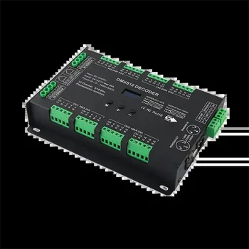 Бесплатная Доставка Высокое качество 32 канала 96A RGBW DMA 512 LED декодер контроллер DC5-24V RGBW световая полоса