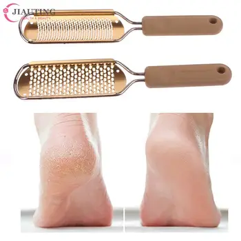 Пилочка для ног из нержавеющей стали 304 Инструмент для удаления мозолей и омертвевшей кожи Инструменты для домашнего педикюра Рашпиль для ног Терка для гладких мягких ног Скребок