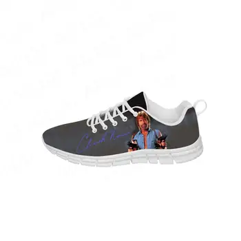 Кроссовки с высоким берцем Chuck Norris Мужские женские подростковые повседневные тканевые туфли Парусиновые кроссовки для бега Косплей Дышащая Легкая обувь