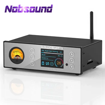 Nobsound C100 PRO HiFi ESS9038 Bluetooth 5,0 Предусилитель USB-Плеер Цифровой Музыкальный Стример DSD512 768k/32b с OLED-дисплеем