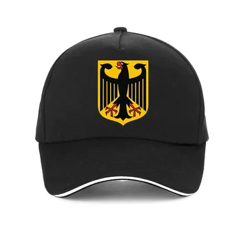Бейсболка с гербом Германии, Новый нейтральный хлопок, Открытый Немецкий Флаг, Шляпа Патриота, Модный значок, Мужские женские шляпы, кость