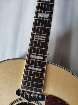 бесплатная доставка гитара из массива ели custom signature 160e акустическая электрогитара натуральная гитара леннона
