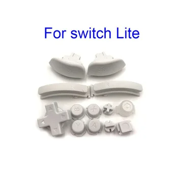 Замена кнопки L R ZL ZR ABXY в полном комплекте для запчастей Nintendo Switch Lite
