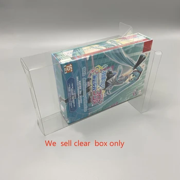 Прозрачная коробка для хранения ДОМАШНИХ ЖИВОТНЫХ, Витрина для переключателя для игровой коробки Hatsune Miku Project Diva Mega39, Выпущенной ограниченным тиражом