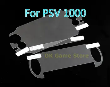 1 комплект Прозрачной защитной ЖК-пленки для экрана Передняя задняя крышка пленка с чистящей тканью для PSVita1000 PSV 1000 PSVITA PSV1000