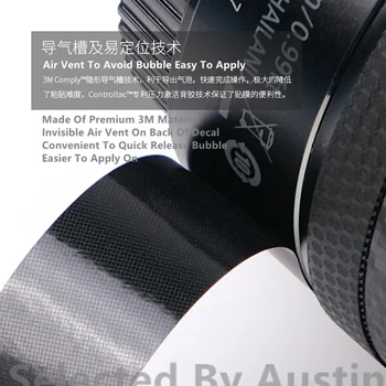 Наклейка на объектив, наклейка для кожи Fuji XF35mm F1.4 R, защитное покрытие от царапин, оберточная бумага, чехол