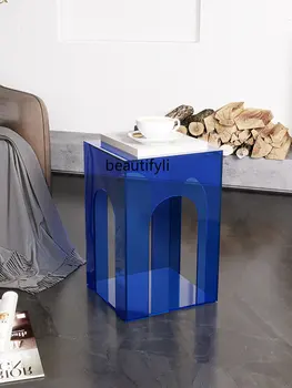 Акриловый диван-столик Простой современный креативный журнальный столик для гостиной