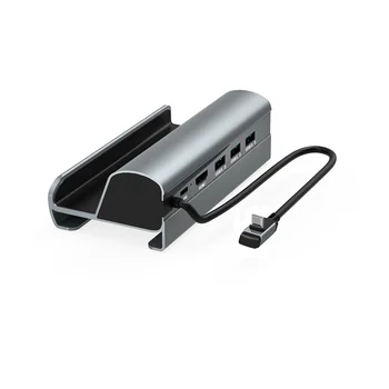 Док-станция Steam Deck, Подставка для телевизора, Держатель Концентратора, док-станция USB C к RJ45 Ethernet, Совместимое с HDMI Зарядное устройство USB3.0 Type-C